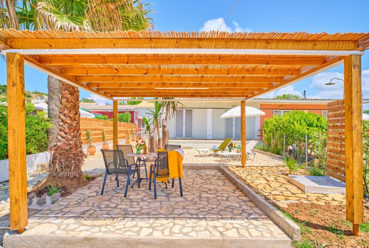 Limosa Beach House Corfu Ájosz Jeórjosz Págon Kültér fotó