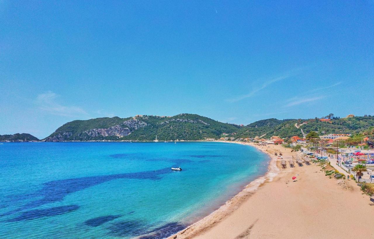 Limosa Beach House Corfu Ájosz Jeórjosz Págon Kültér fotó