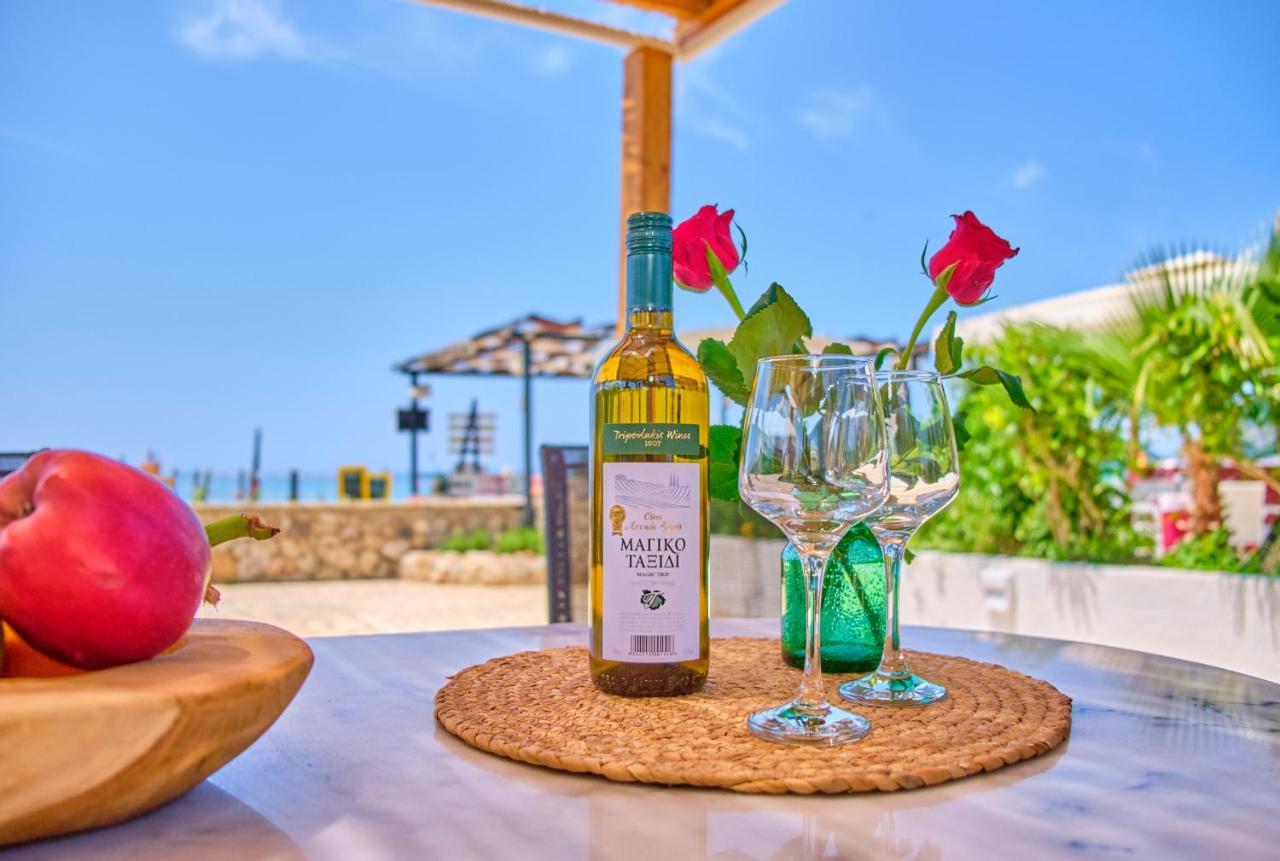 Limosa Beach House Corfu Ájosz Jeórjosz Págon Kültér fotó