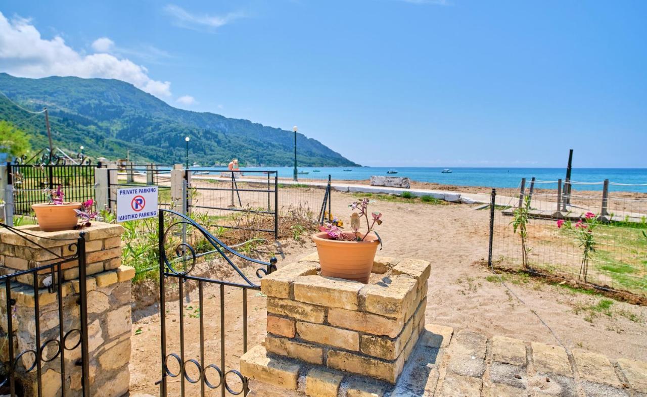 Limosa Beach House Corfu Ájosz Jeórjosz Págon Kültér fotó