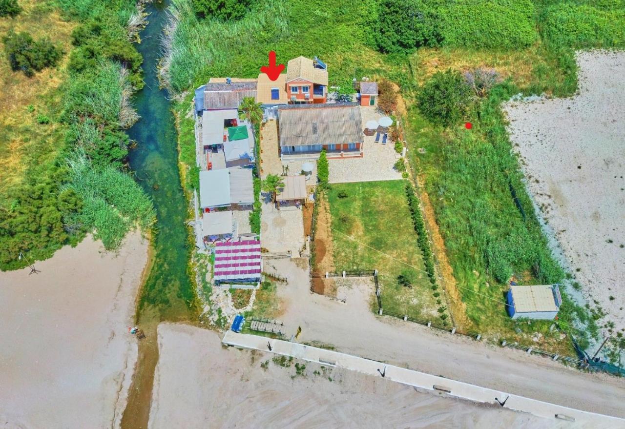 Limosa Beach House Corfu Ájosz Jeórjosz Págon Kültér fotó